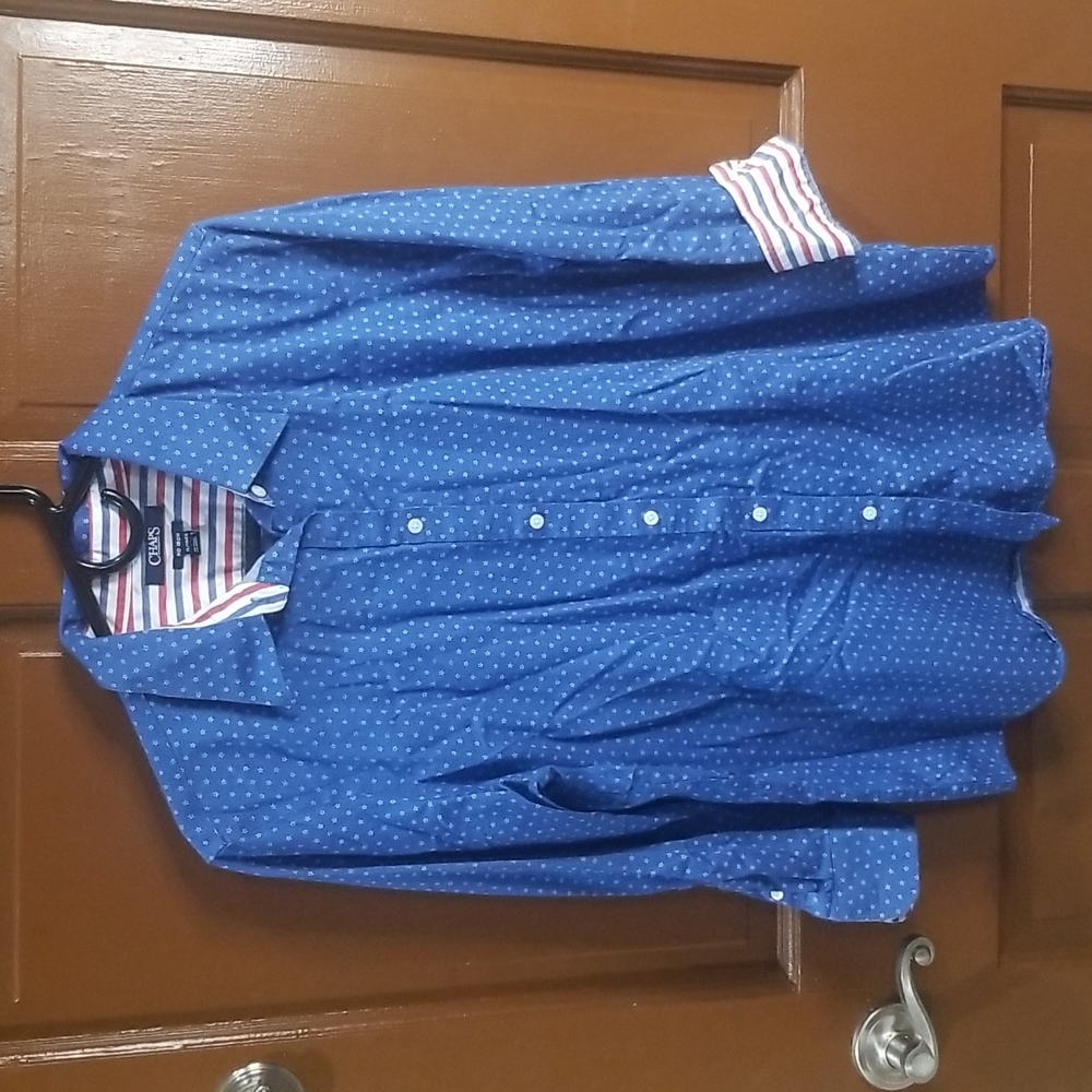 CHAPS WOMEN SHIRT LONG SLEEVE